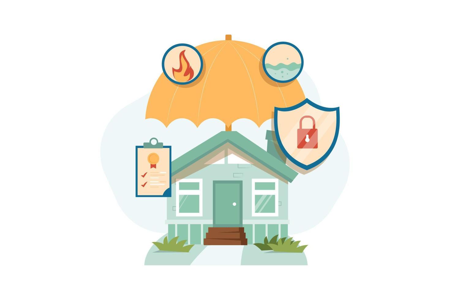 Home Insurance Illustration